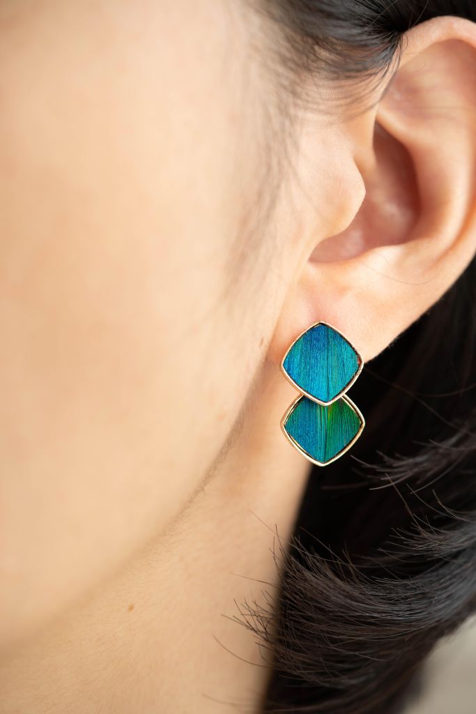 The Orient of Lozenges Earrings