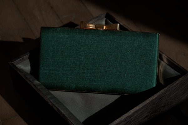 Pearls of Emerald Spring Clutch