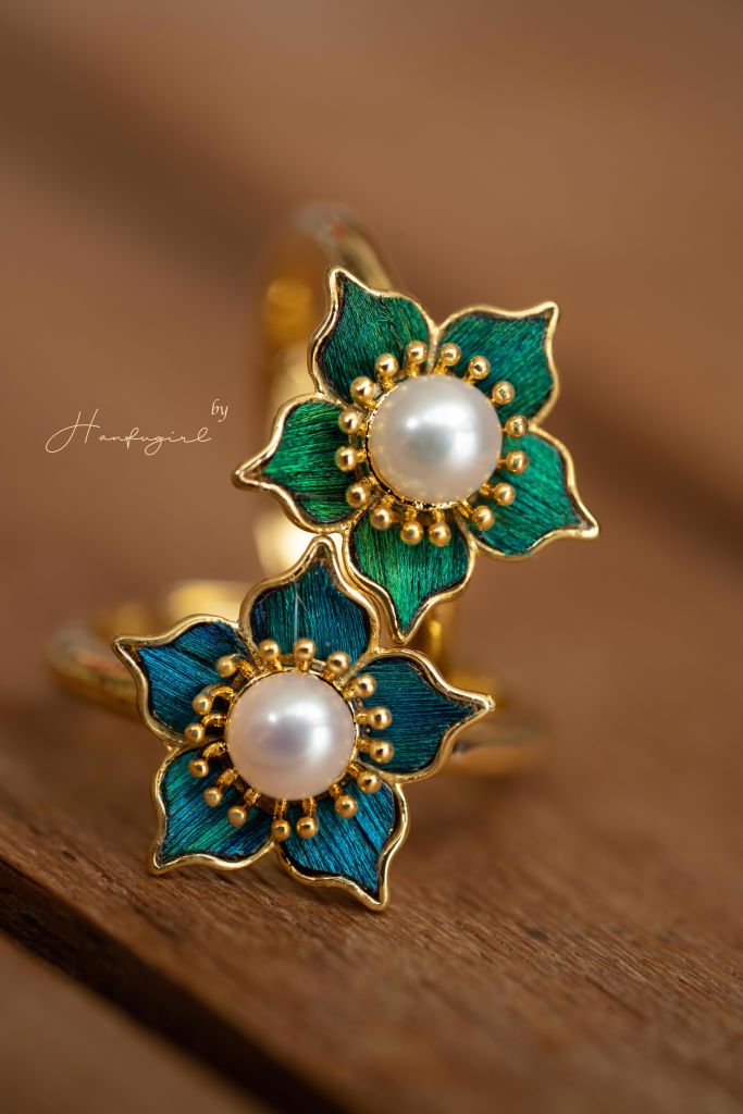 Spring Awakening Ring and Earrings Set