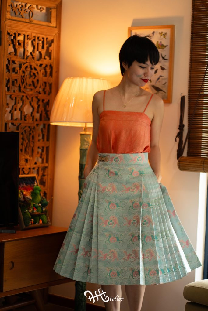 “Horse of Tang” Brocade Mamian Skirt — Year of the Horse CNY Edition